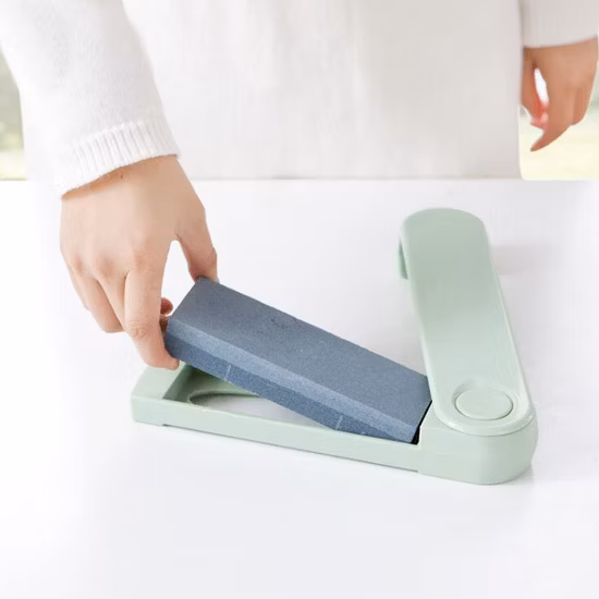 Double Sided Fold Knife Sharpener Portable Pocket Sharpener Diamond Knife Sharpening Stone Outdoor Kitchen Tools Wbb11982