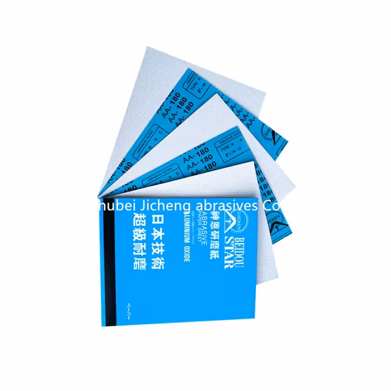 Customized Dry Alumina Oxide/Ao Abrasive Paper Sanding Paper Sand Paper Manufacturer in China